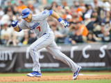 Los Angeles Dodgers v San Francisco Giants, SCOTTSDALE, AZ - FEBRUARY 26: James Loney