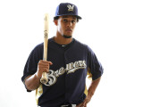 Milwaukee Brewers Photo Day, MARYVALE, AZ - FEBRUARY 24: Carlos Gomez