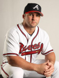 Atlanta Braves Photo Day, LAKE BUENA VISTA, FL - FEBRUARY 21: Dan Uggla