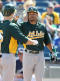 Oakland Athletics v Milwaukee Brewers, PHOENIX, AZ - MARCH 03: Coco Crisp and Josh Willingham