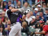 Colorado Rockies v Arizona Diamondbacks, SCOTTSDALE, AZ - FEBRUARY 26: Chris Iannetta