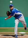 Kansas City Royals v Chicago Cubs, MESA, AZ - MARCH 09: Bruce Chen
