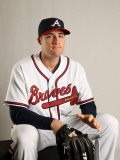 Atlanta Braves Photo Day, LAKE BUENA VISTA, FL - FEBRUARY 21: Cory Gearrin