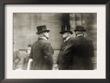 John Pierpont Morgan, American Financier, with Two Associates in 1907
