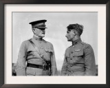 World War I, General John J. Pershing, and Captain Strus, 1920