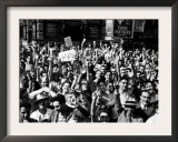 New Yorkers Celebrating VJ Day and End to World War II, Times Square, August 1945