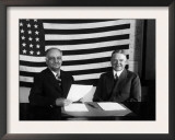 Vice President Charles Curtis, Future President Herbert Hoover, June 19, 1928