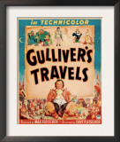Gulliver's Travels, Window Card, 1939