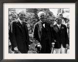 The Big Three: Henry Ford,Thomas Edison, and Harvey Firestone in Fort Meyers, Florida, 1930