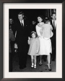 John F. Kennedy, Caroline Kennedy, Jacqueline Kennedy Holding John F. Kennedy Jr.