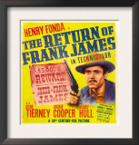 The Return of Frank James, Henry Fonda on Window Card, 1940