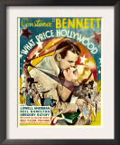 What Price Hollywood?, Neil Hamilton, Constance Bennett on Window Card, 1932