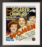 The Women, Joan Crawford, Norma Shearer, Rosalind Russell on Window Card, 1939