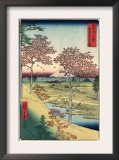 View of the Sunset at Meguro, Edo