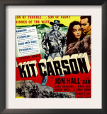 Kit Carson, Jon Hall, Lynn Bari, Jon Hall on Window Card, 1940