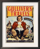 Gulliver's Travels, Midget Window Card, 1939
