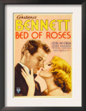 Bed of Roses, Joel Mccrea, Constance Bennett on Midget Window Card, 1933