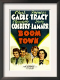 Boom Town, Claudette Colbert, Clark Gable, Spencer Tracy, Hedy Lamrr, 1940