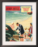 John Bull, Holiday Expressions Longing Sadness Magazine, UK, 1950