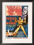 Perils of Nyoka, Kay Aldridge, Clayton Moore, 1942
