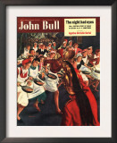 Buy John Bull, Pancakes Day Races Magazine, UK, 1951 at AllPosters.com