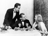 Buy Men and Woman Dining in Elegant Restaurant at AllPosters.com