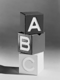 Wooden Alphabet Blocks