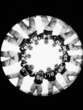 American Football Players in Huddle