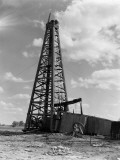 Oil Well and Derrick