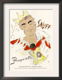Schiaparelli Snuff, Mens Fragrance Cologne, USA, 1950