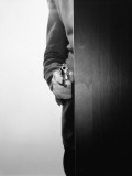 Buy Man Pointing Gun, Face Hidden in Shadows at AllPosters.com