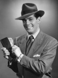 Man With Wallet and Cash Wearing Fedora