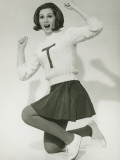 Cheerleader Posing, Portrait
