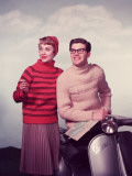 Vespa Chic Photographic Print