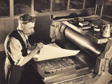 Old-Time Printing Press