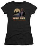 Juniors: Knight Rider-Full Moon T-Shirt