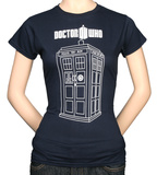 Juniors: Dr. Who - Tardis Vector Graphic
