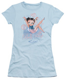 Women's: Betty Boop-Pink Champagne T-Shirt
