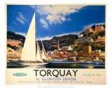 Torquay in Glorious Devon, British Railways, c.1950s