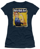 Women's: Girls Kick Ass T-Shirt
