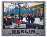 Buy Berlin via Harwich twice a day, LNER, c.1925 at AllPosters.com