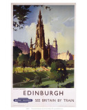 Edinburgh: The Scott Monument, BR, c.1950s