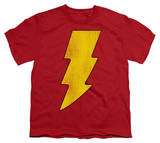 Youth: DC-Shazam Logo Distressed