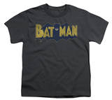 Youth: Batman - Vintage Logo Splatter