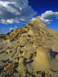 Badlands Formations at Dinosaur Provincial Park in Alberta, Canada