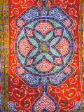 Buy Fabric Hanging Outside of a Mosque in Cairo, Egypt at AllPosters.com