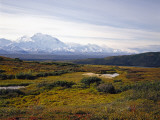 Mount Mckinley, Denali National Park, Mckinley River From Near Wonder Lake, Alaska, USA