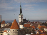 Buy View of Old Town From Toompea, Late Afternoon, Tallinn, Estonia at AllPosters.com