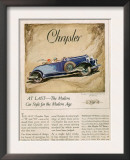 Chrysler, Magazine Advertisement, USA, 1928