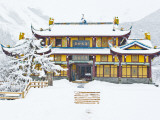 Buy Snow Falls on Dragon King, Huanglong Temple, Huanglong National Park, Sichuan Province, China at AllPosters.com